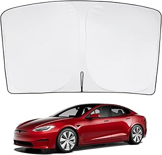 BASENOR Windshield Sunshade for Tesla Model S (2021-2025)
