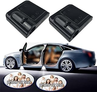 Custom Logo LED Projector Car Door Step Lights