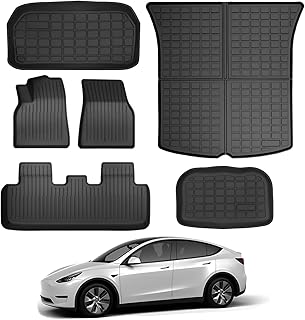 KIKIMO All-Weather Floor Mats for Tesla Model Y (2020-2024)