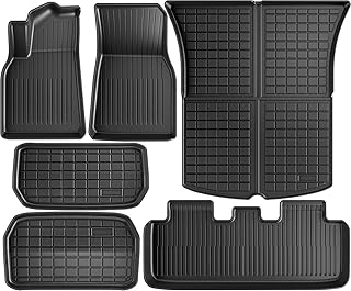 Maysoo All Weather Floor Mats for Tesla Model Y (2021-2025)